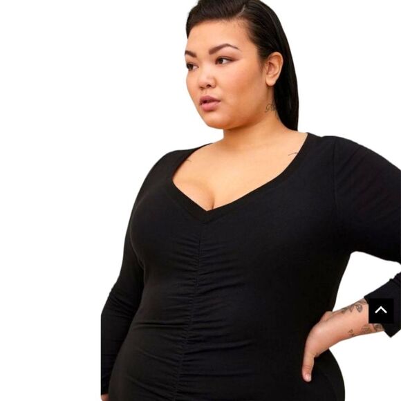 TORRID Plus Size - Mini Jersey Bodycon Dress - Picture 5 of 16